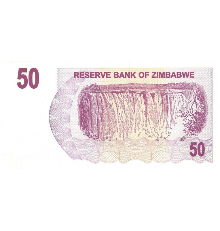 Zimbabwe 50 Dollars 2006 Pick 41